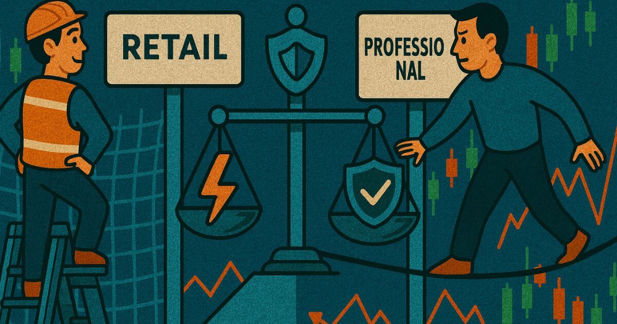Cliente Retail vs Profesional en Brokers