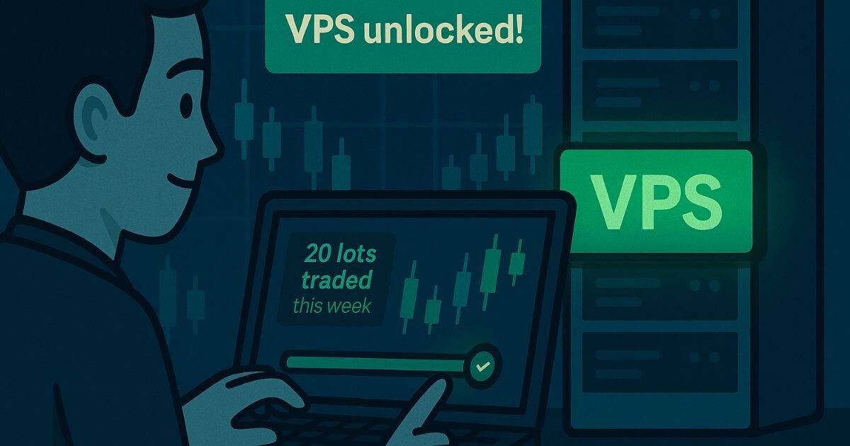 Brokers que Regalan VPS si Operas cierta Cantidad de Lotes
