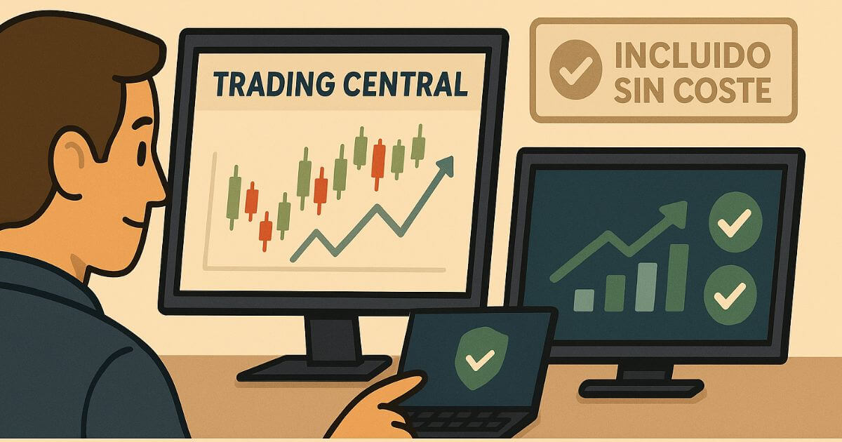 Brokers con Trading Central Incluido sin Coste Extra