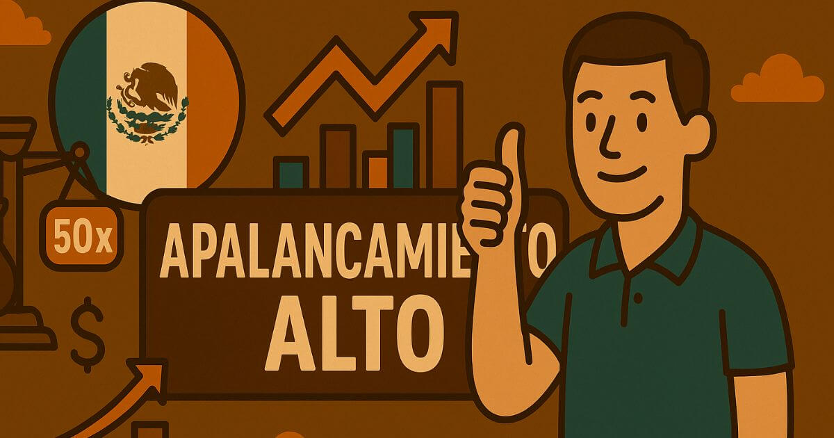 10 Mejores Brokers con Apalancamiento Alto en M&eacute;xico [2026]