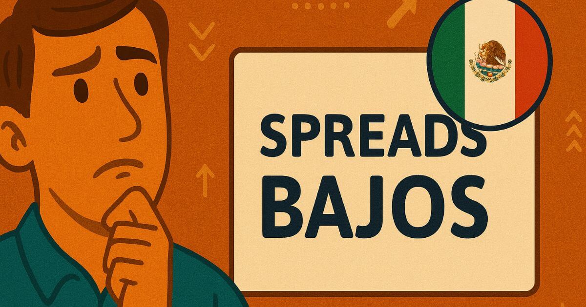 10 Mejores Brokers con Spreads Bajos en M&eacute;xico [2026]