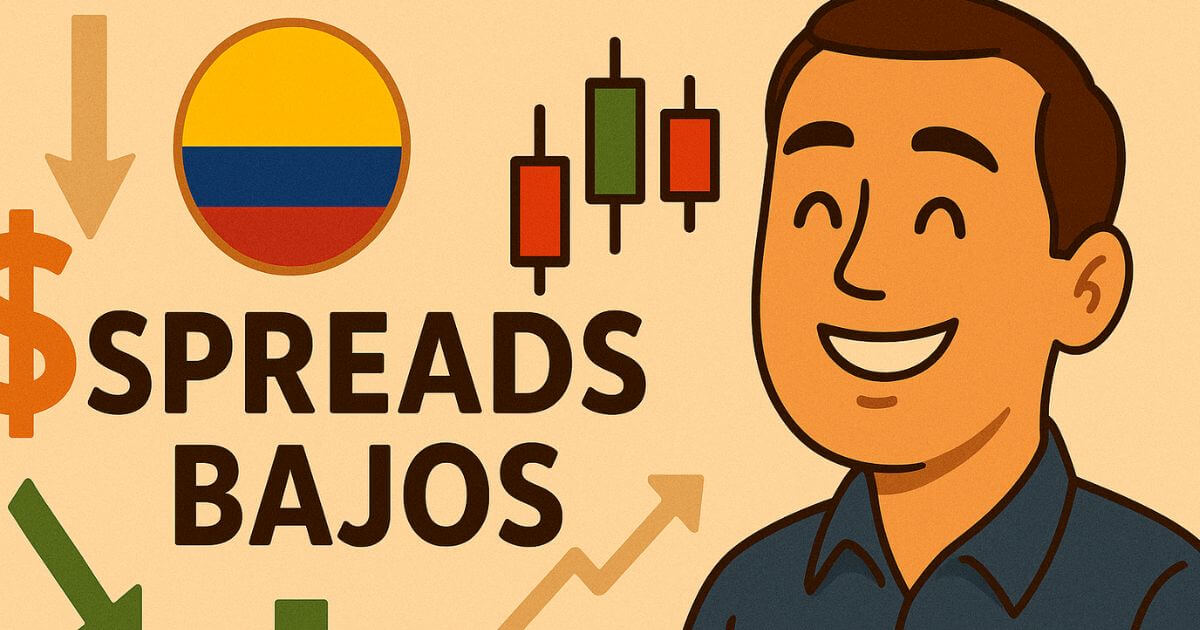 10 Mejores Brokers con Spreads Bajos para Colombia [2026]