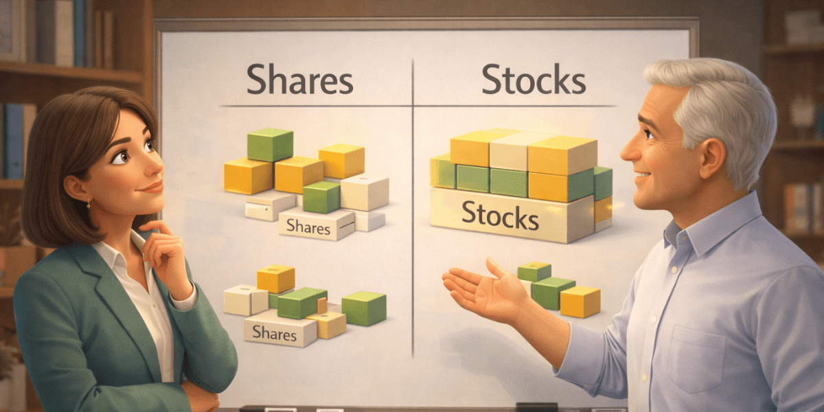 What Is the Difference Between Shares and Stocks?