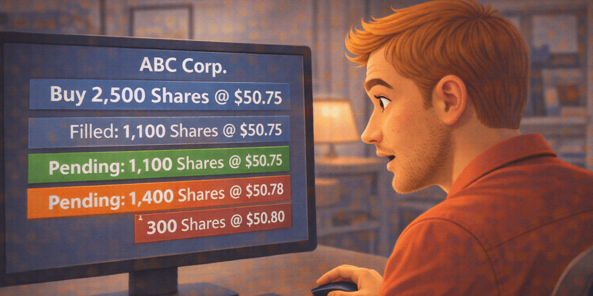 How Order Size Affects Stock Execution
