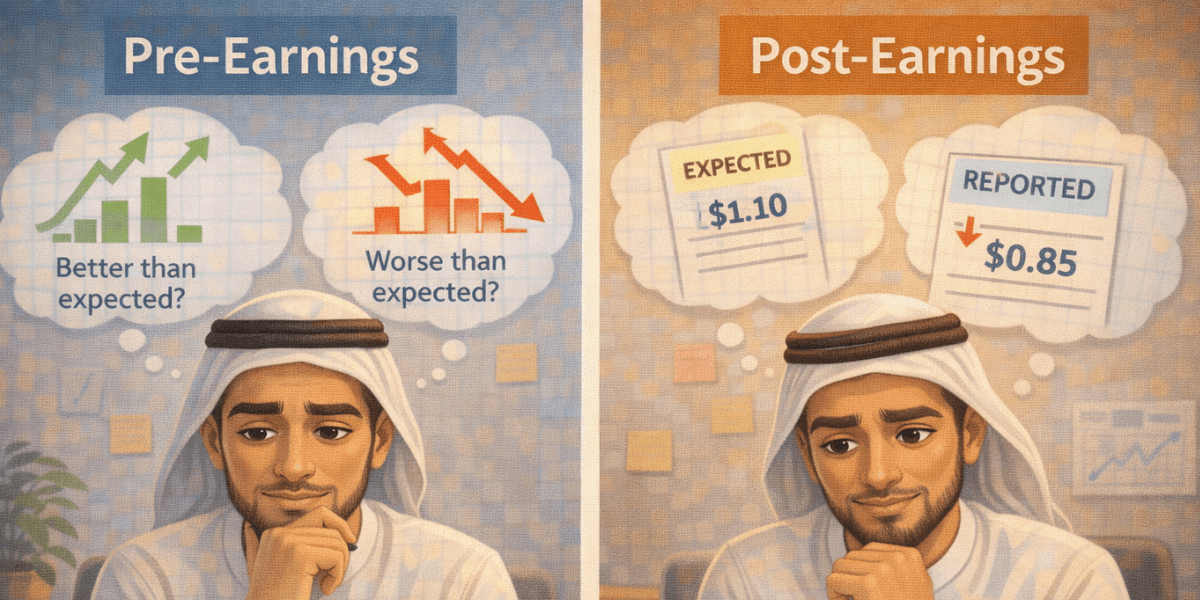 Pre-Earnings vs Post-Earnings Stock Trading